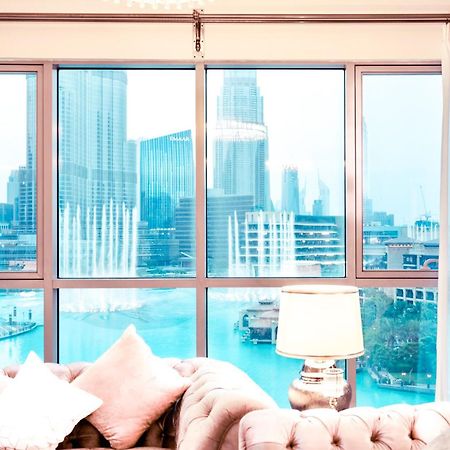 Elite Royal Apartment - Full Burj Khalifa & Fountain View - Premier - 2 Bedrooms & 1 Open Bedroom Without Partition Dubái Exterior foto